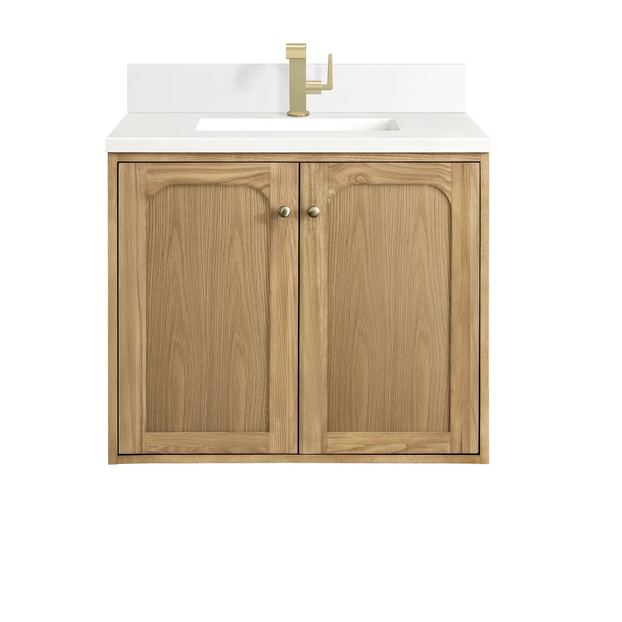 James Martin Laurent 30" Single Vanity Set - Light Natural Oak by James Martin Vanities