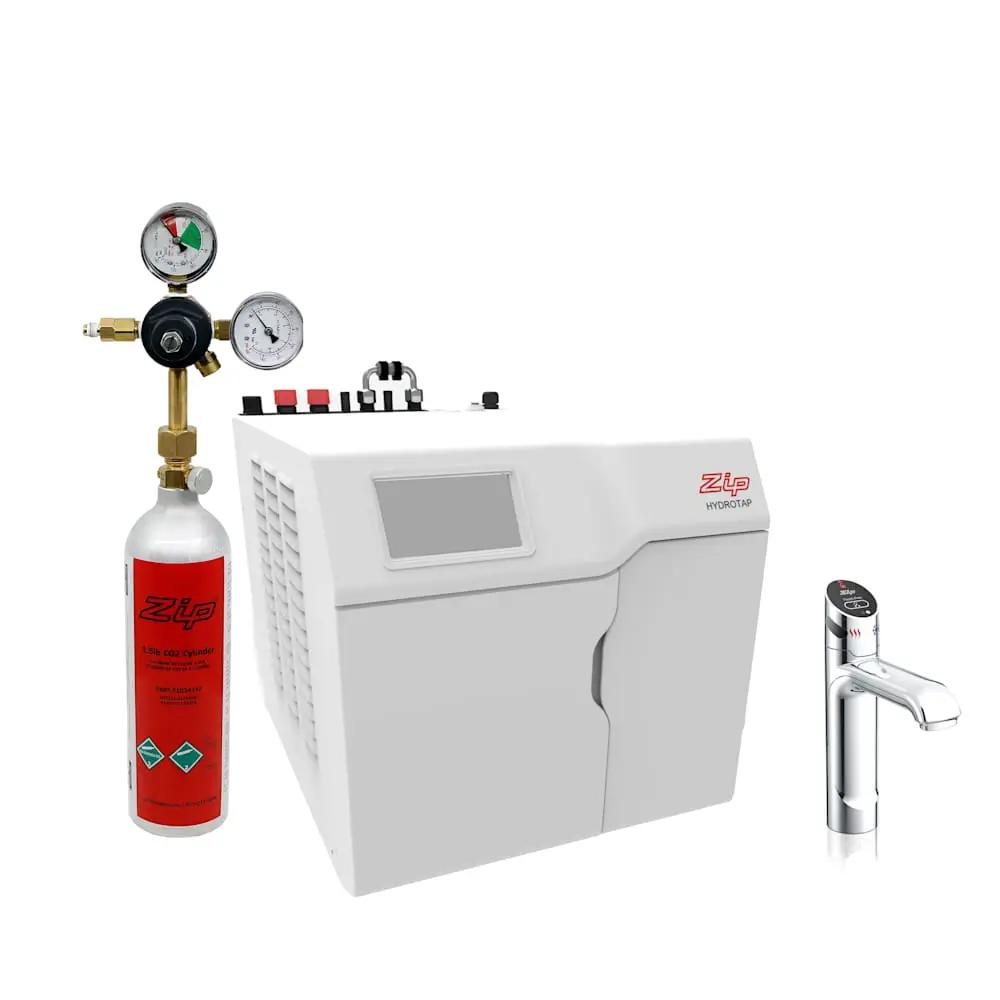 Zip Water HydroTap Boiling, Chilled, Sparkling Kit with Touch-Free Wave Tap by Zip Water