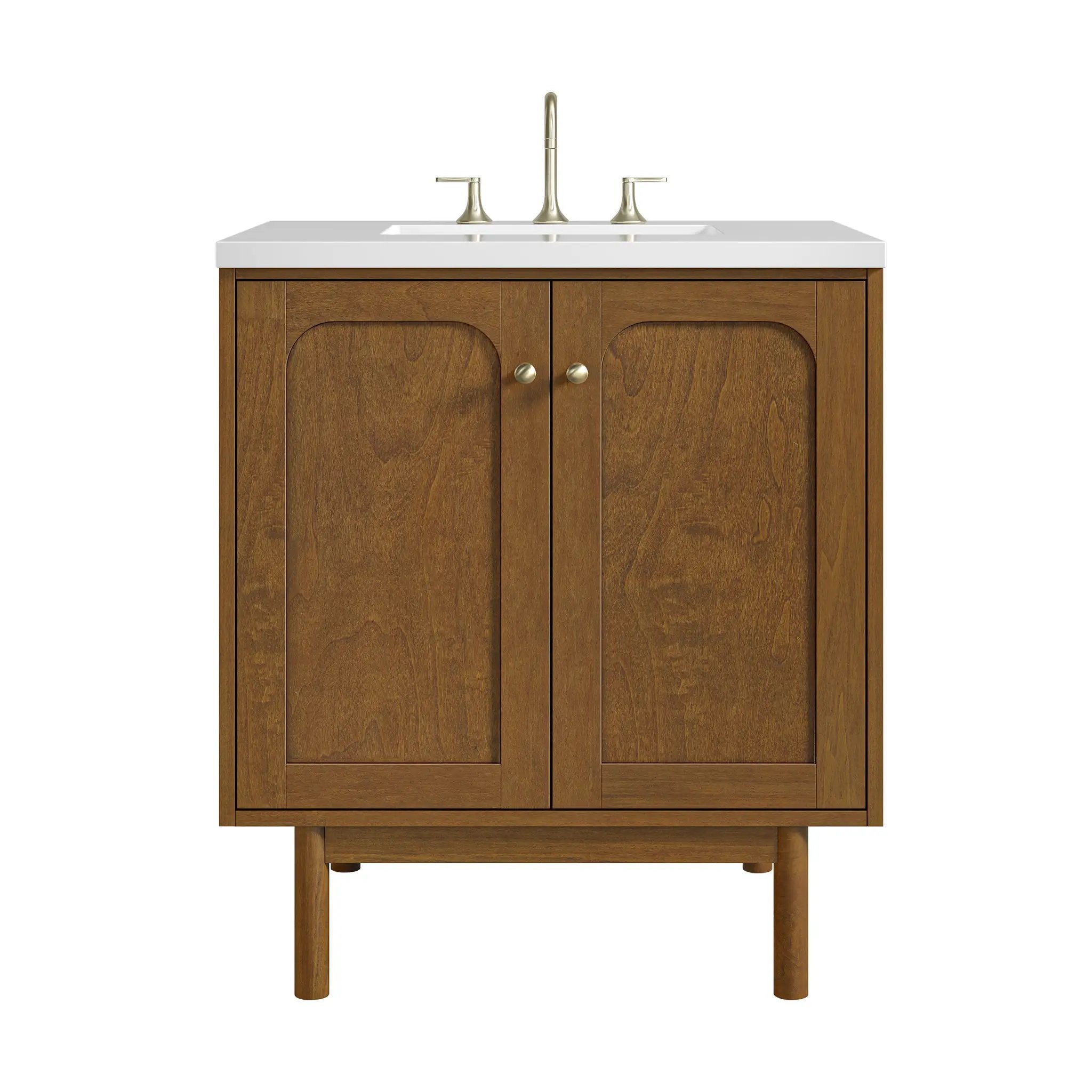 James Martin Laurent 30" Single Vanity Set - Honey Oak by James Martin Vanities