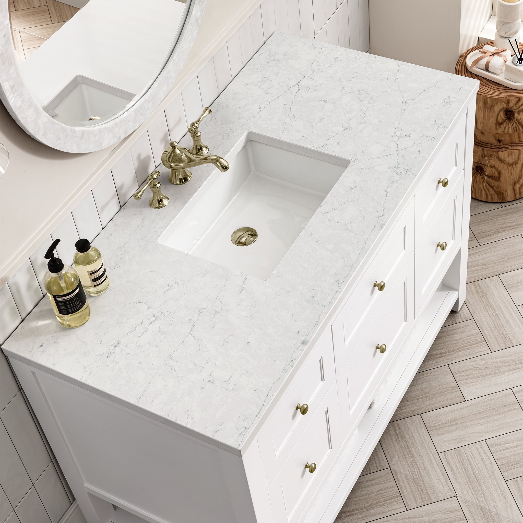arctic fall top vanity