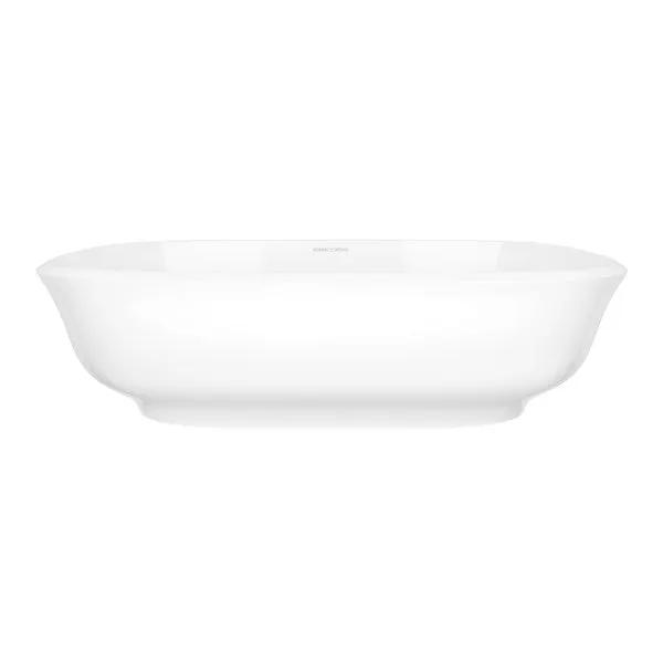 Victoria + Albert Amiata 24" x 16" Rounded Rectangle Vessel Lavatory Sink - No Overflow by Victoria and Albert