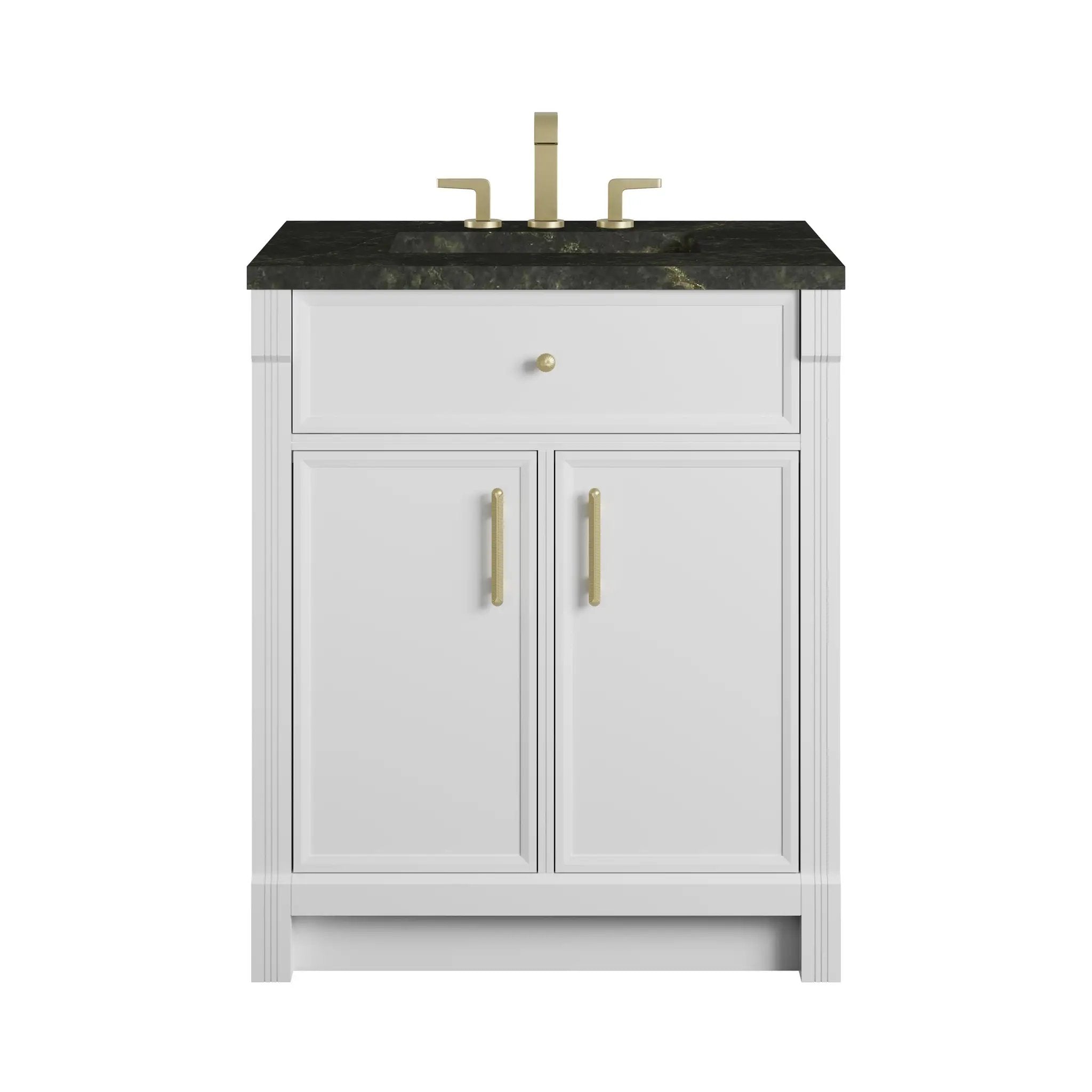 James Martin Bellshire 30" Single Vanity Set - Bright White by James Martin Vanities