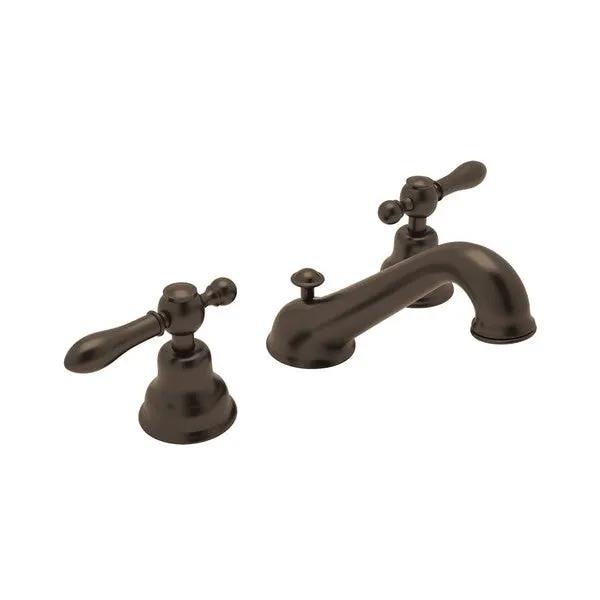 Rohl Arcana Widespread Lavatory Faucet with C-Spout by Rohl