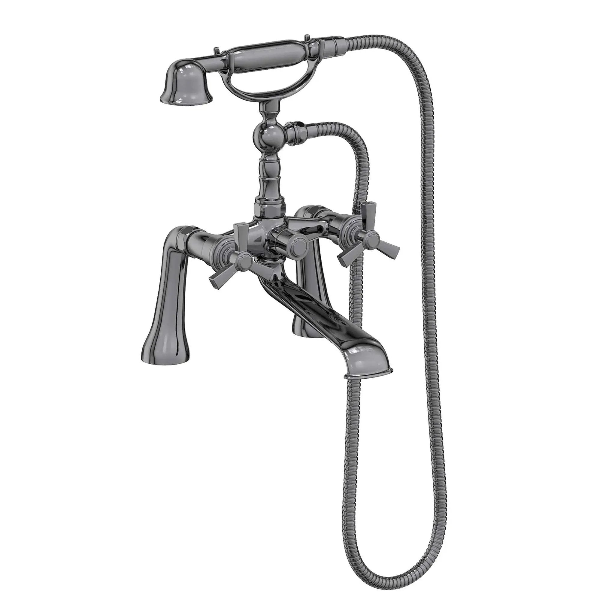 Newport Brass Miro Exposed Tub & Hand Shower Set - Deck Mount by Newport Brass