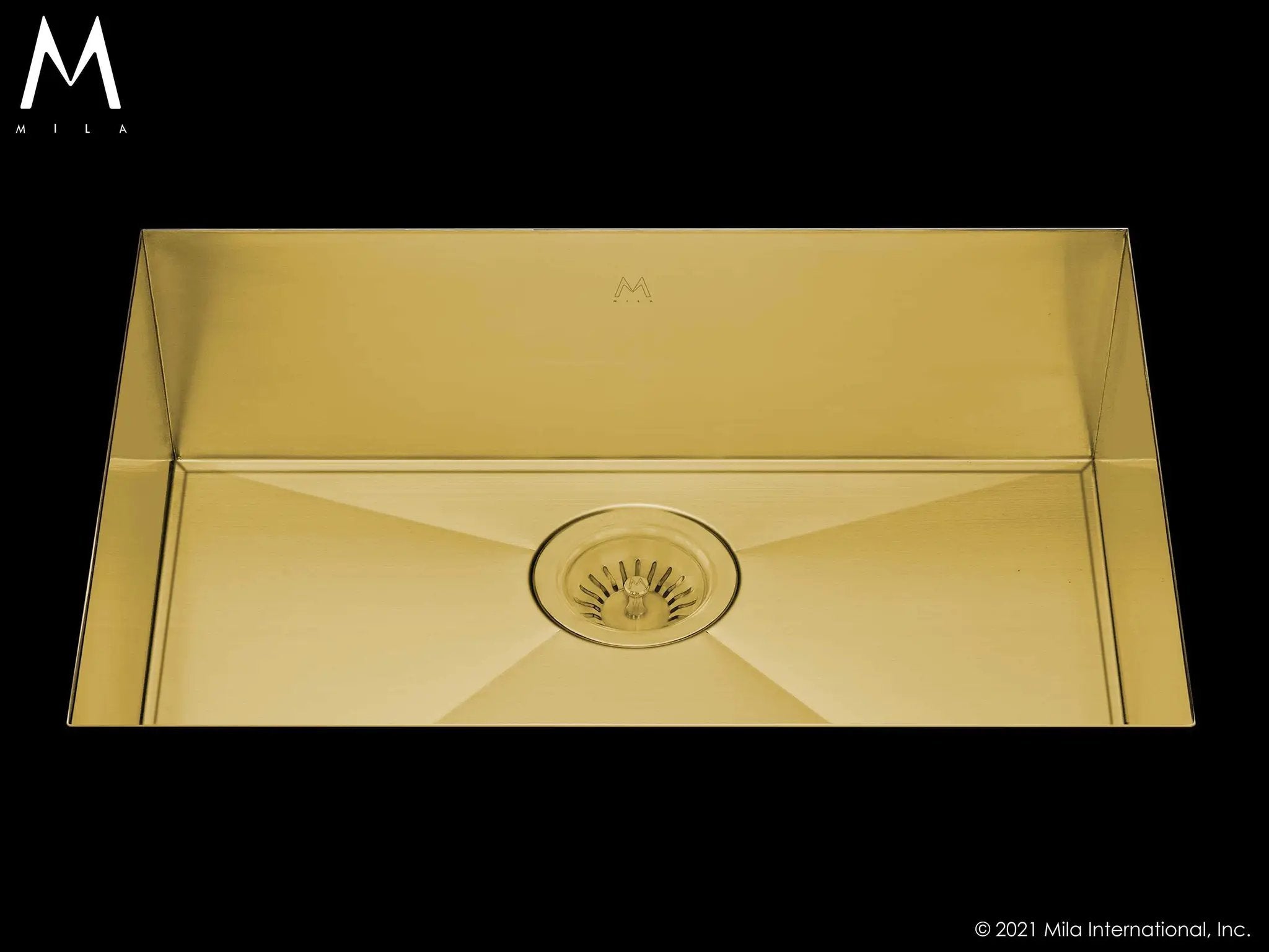 MILA ORION Single Bowl Under Mount 31 x 18.5 Kitchen Sink by Mila International