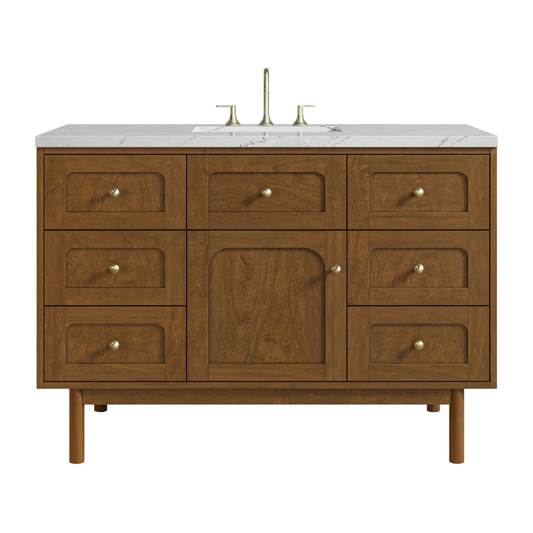 James Martin Laurent 48" Single Vanity Set - Honey Oak by James Martin Vanities