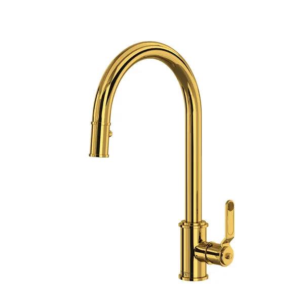 Rohl Armstrong Pull-Down Kitchen Faucet with C-Spout by Rohl