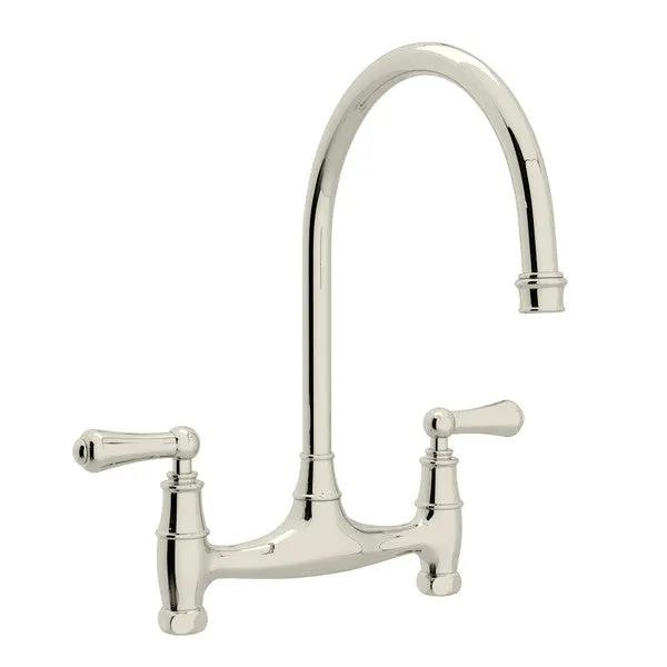 Rohl Georgian Era Bridge Kitchen Faucet without Unions by Rohl