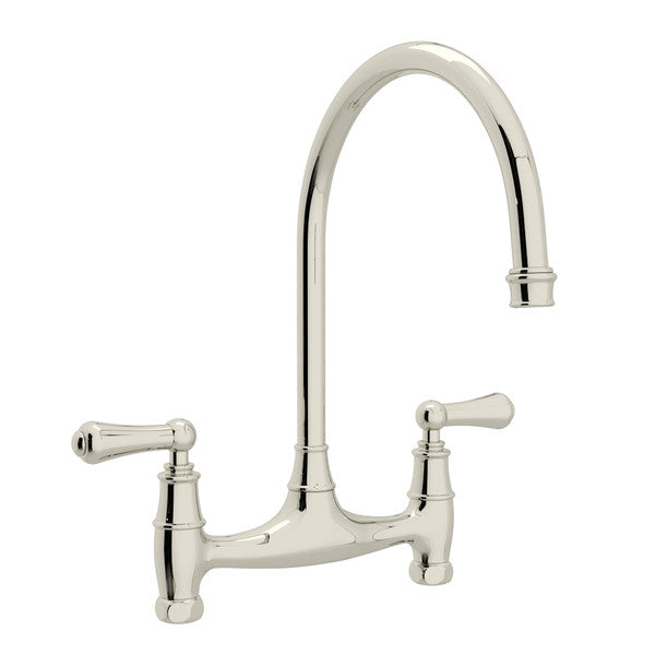 Rohl Georgian Era Bridge Kitchen Faucet without Unions