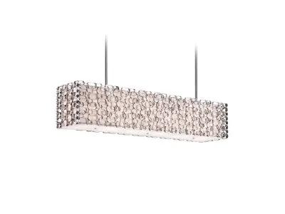 polish nickel hanging chandelier