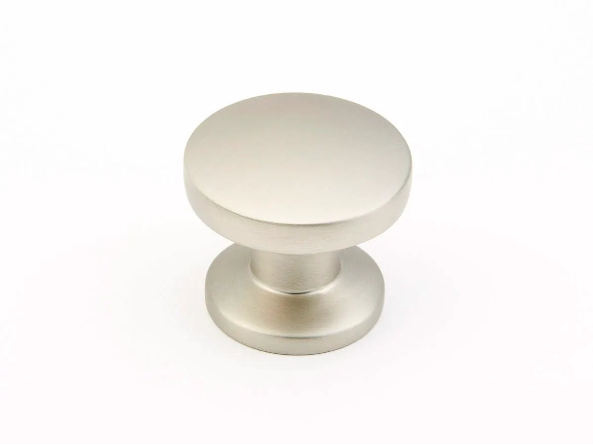 satin nickel cabinet knob