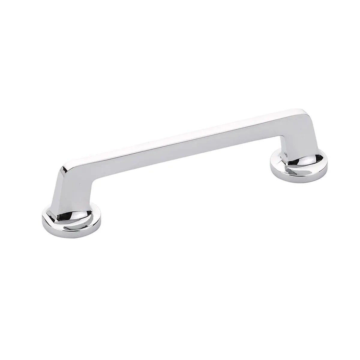 polished chrome cabinet pull