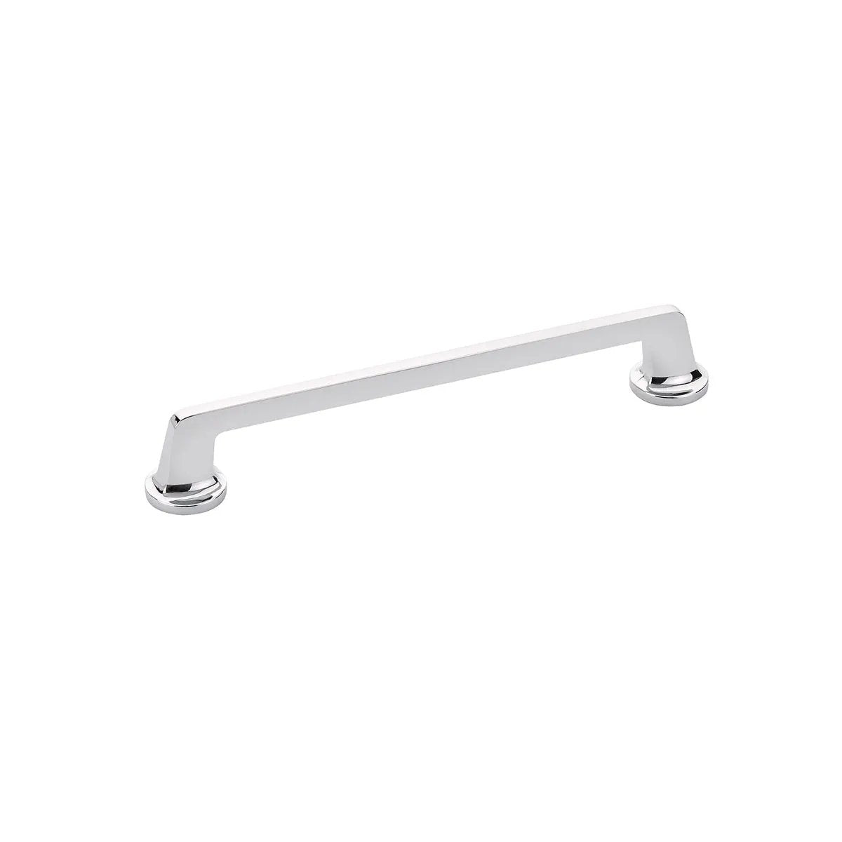 polished chrome cabinet pull