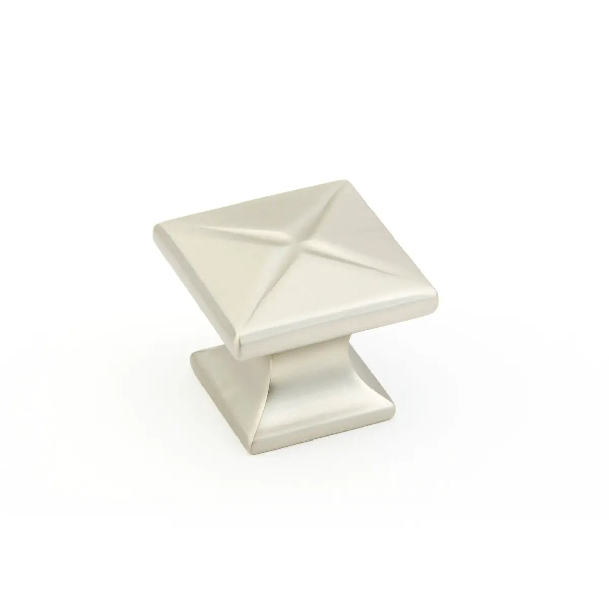 satin nickel cabinet knob