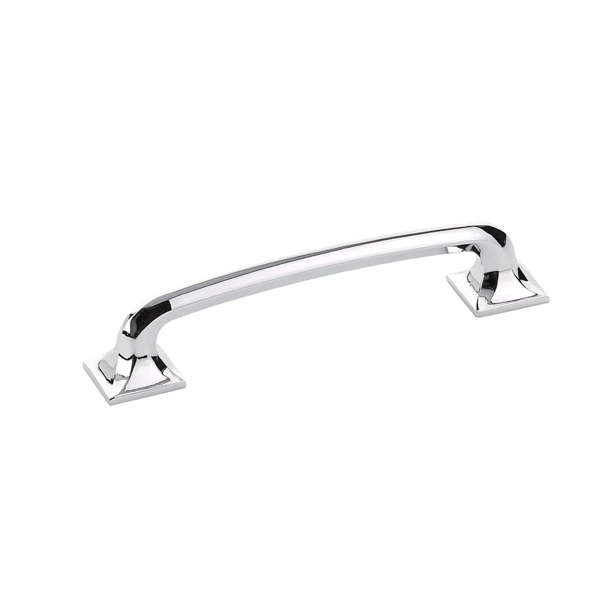polished chrome cabinet pull