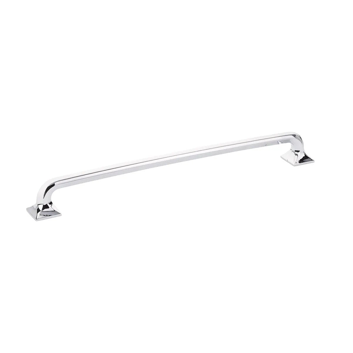 polished chrome cabinet pull