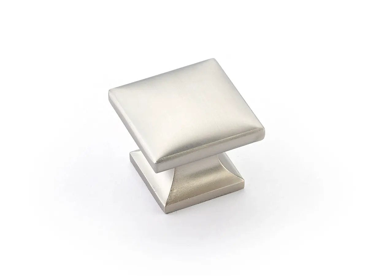satin nickel cabinet knob