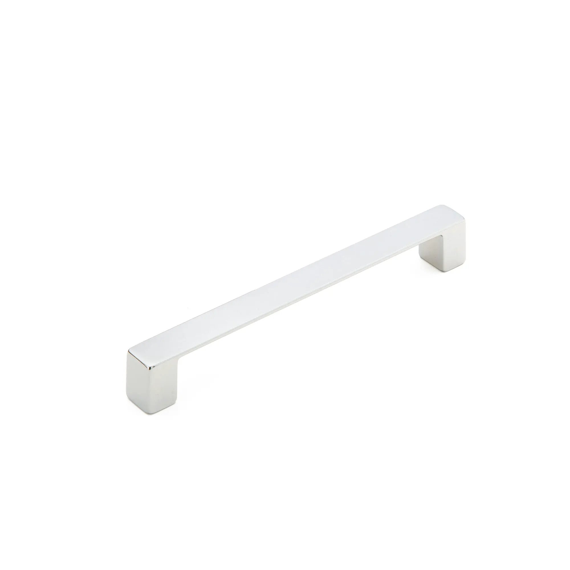 polished chrome cabinet pull