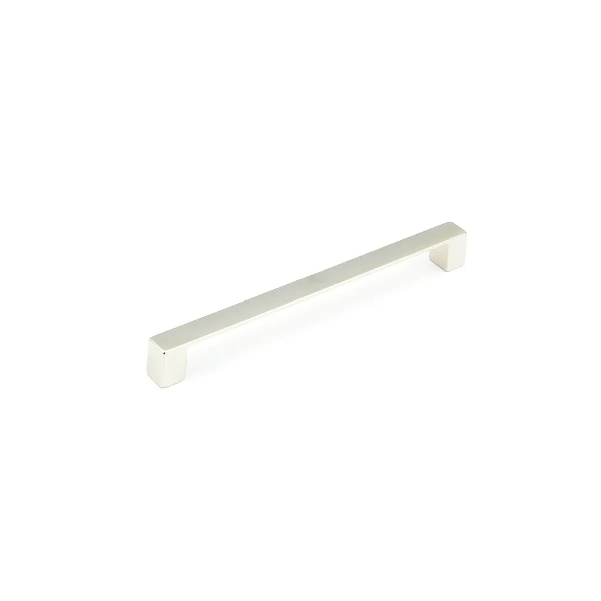 smooth satin nickel cabinet pull