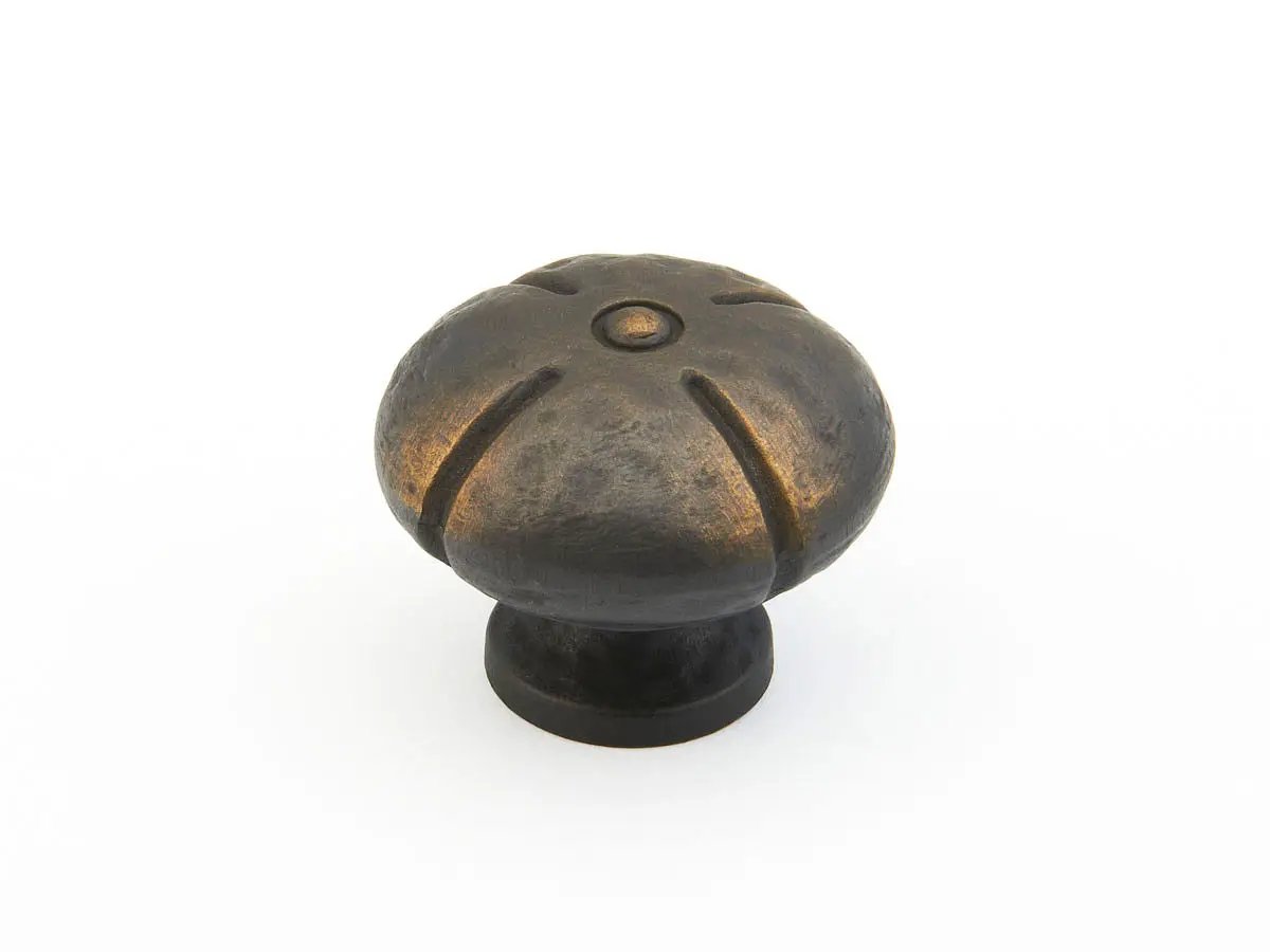 ancient bronze cabinet knob