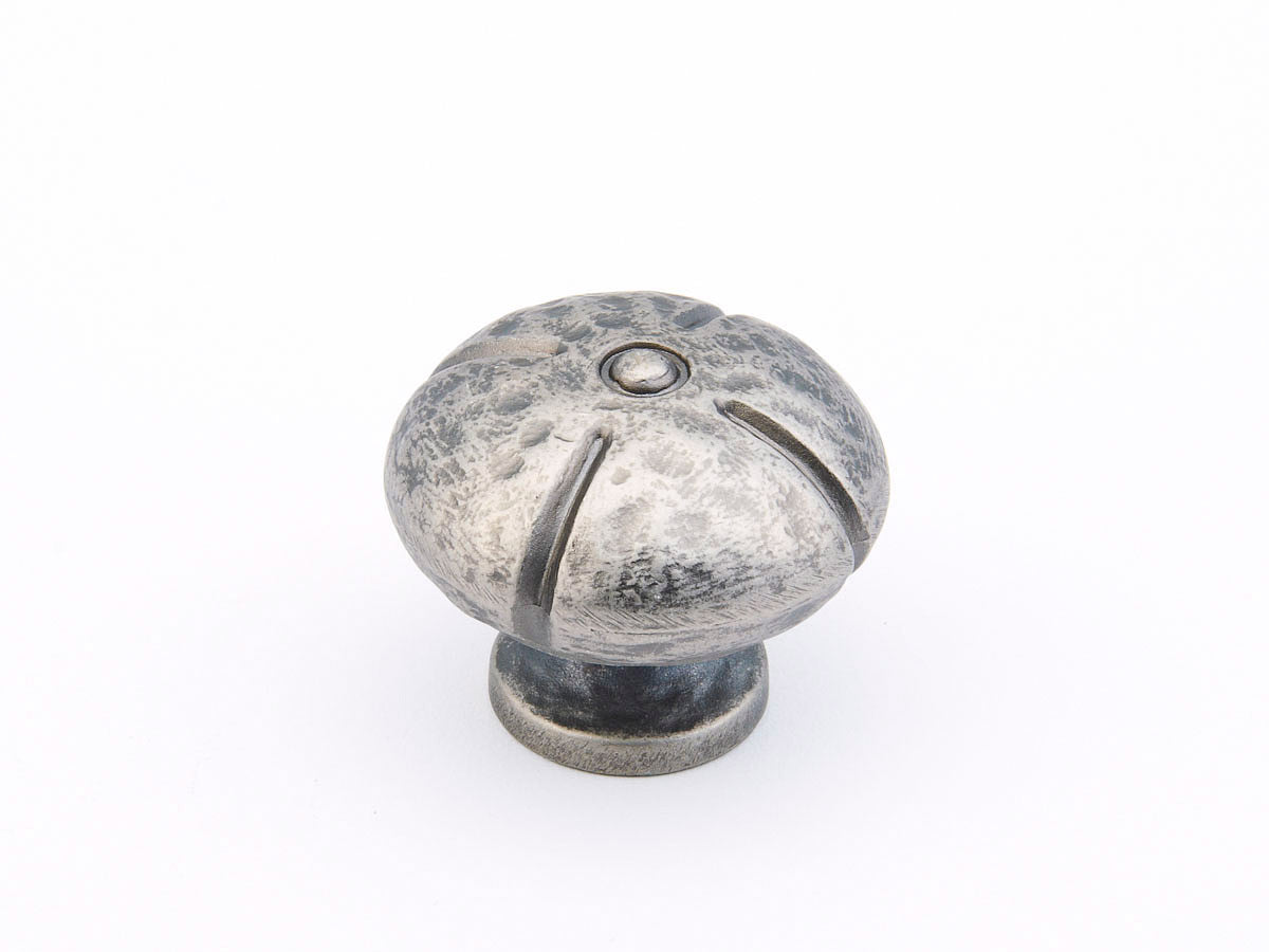 vibra nickel cabinet knob
