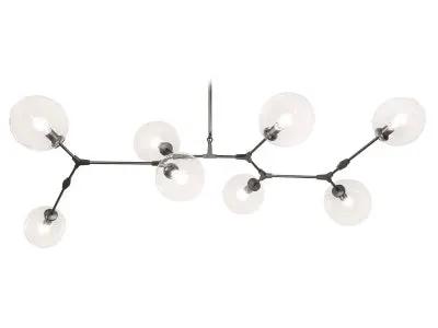 dark bronze hanging chandelier