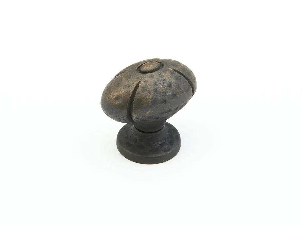 ancient bronze cabinet knob