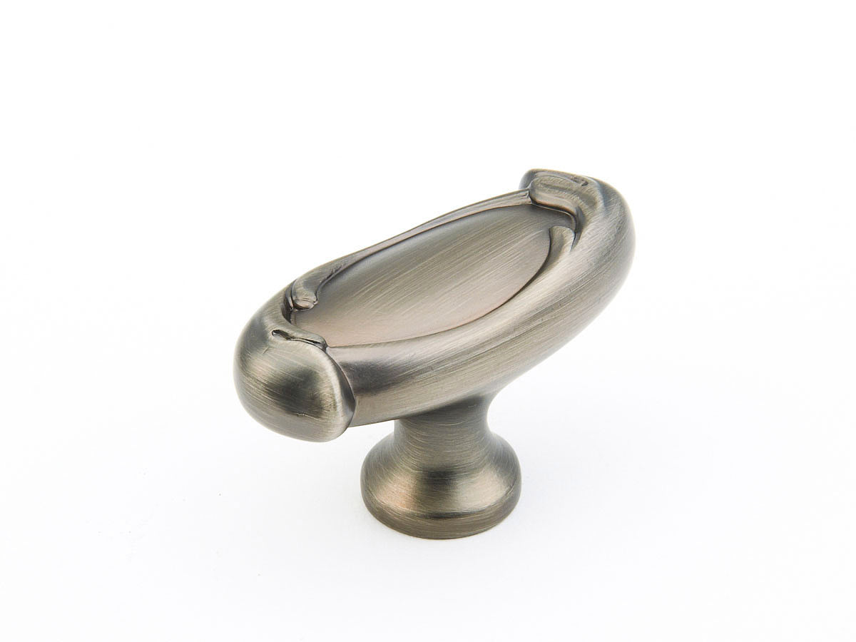 antique nickel cabinet knob