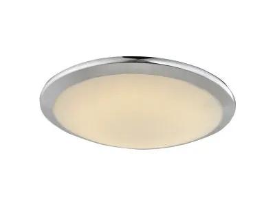 polished chrome flushmount sconce
