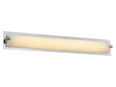 polished chrome wall sconce