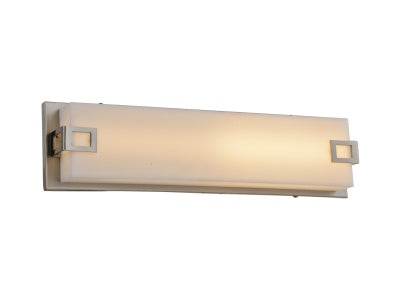 brushed nickel wall sconce