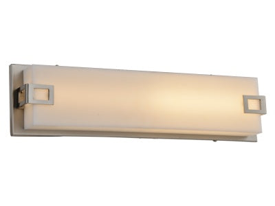 brushed nickel wall sconce