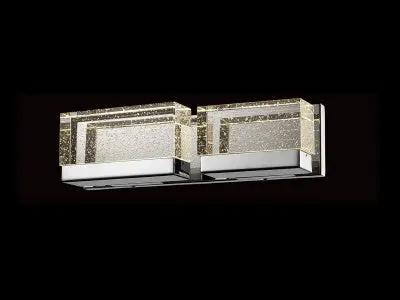 polished nickel wall sconce
