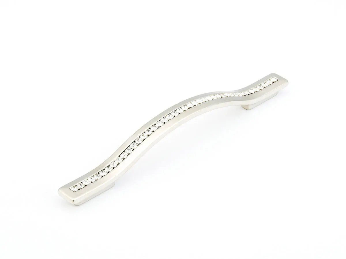 satin nickel cabinet pull