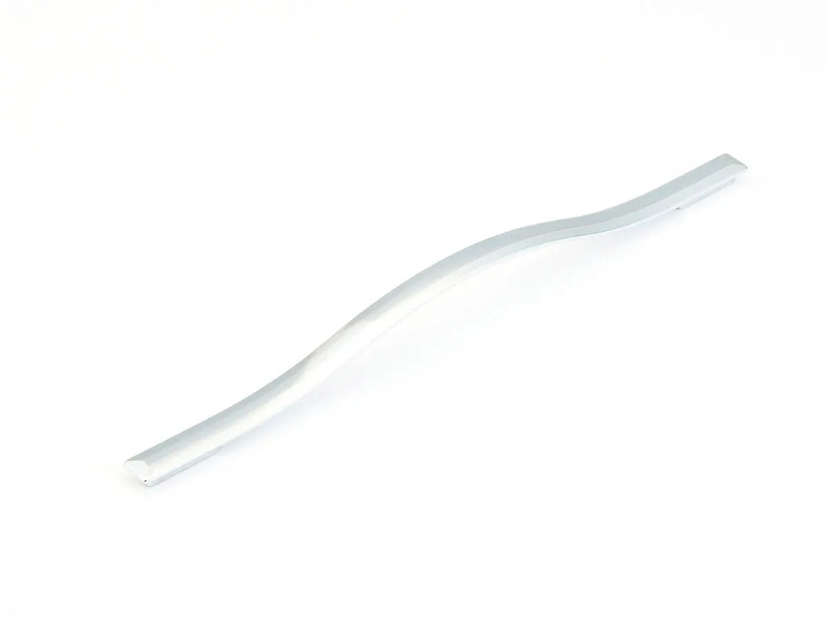 polished chrome cabinet pull