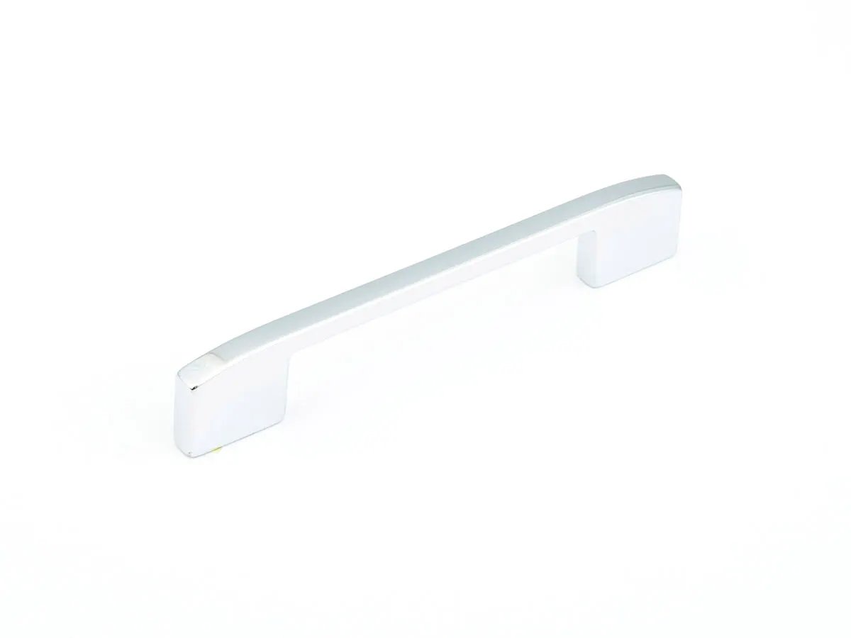 polished chrome cabinet pull