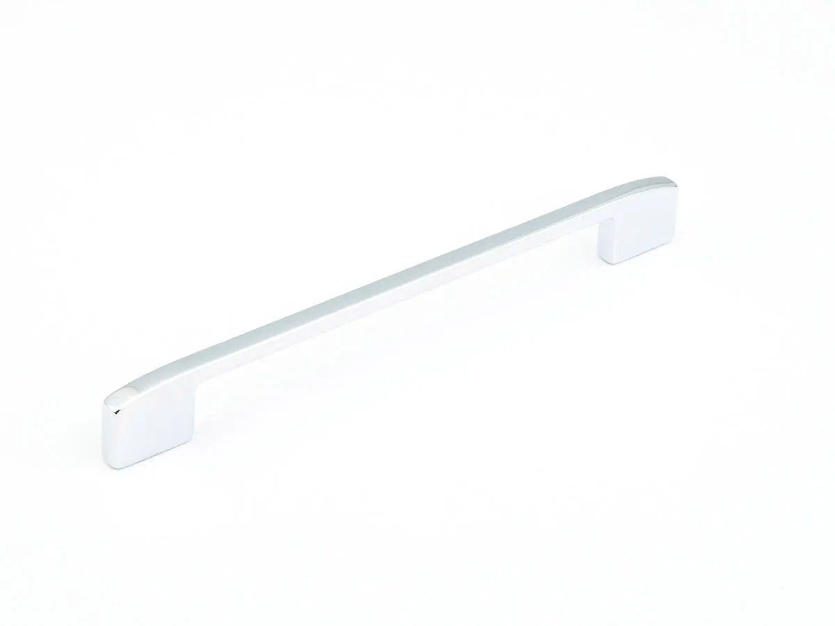 polished chrome cabinet pull