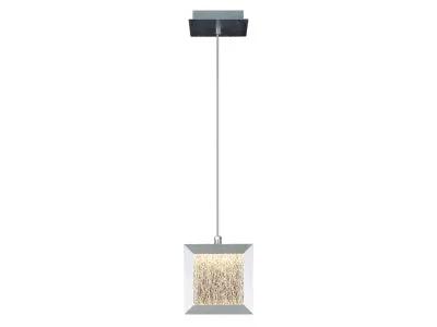 brushed alluminum pendant