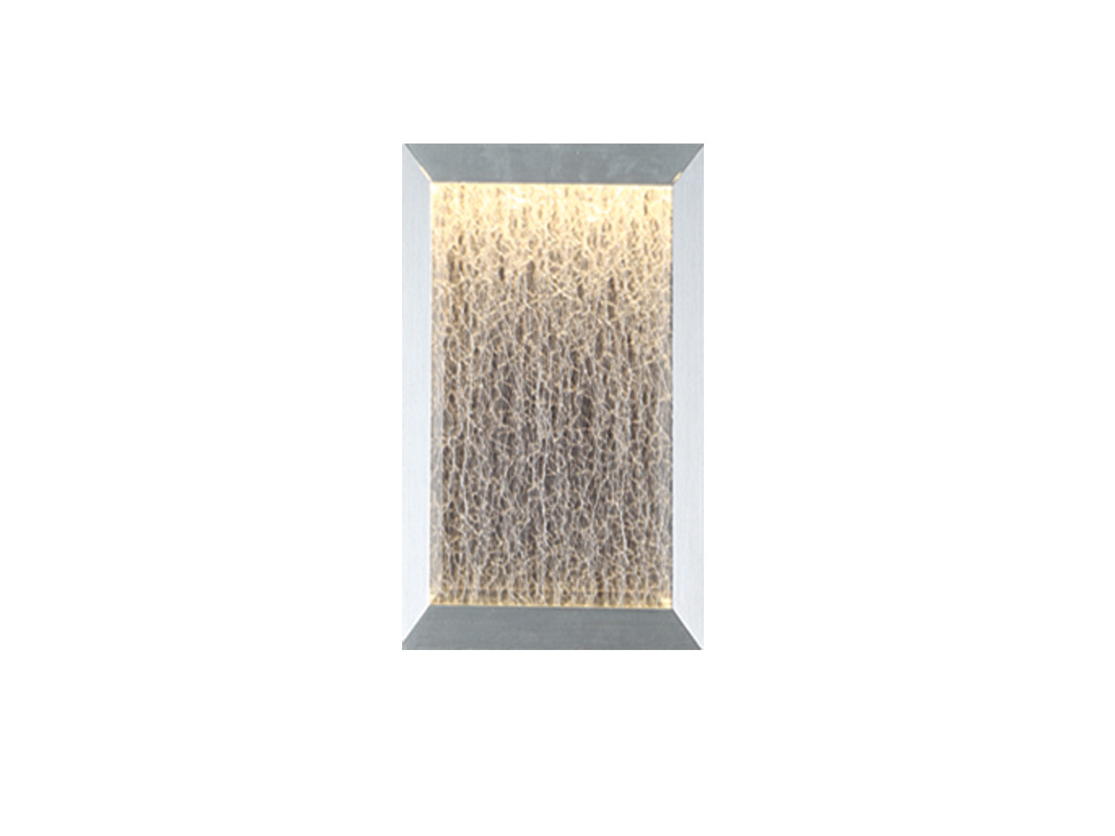 brushed alluminum wall sconce