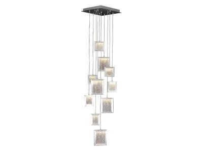 brushed alluminum pendant