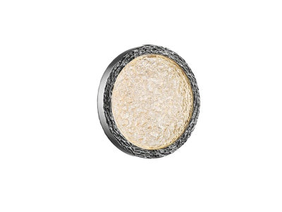 polished nickel wall sconce