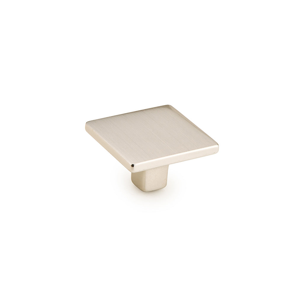 satin nickel cabinet knob