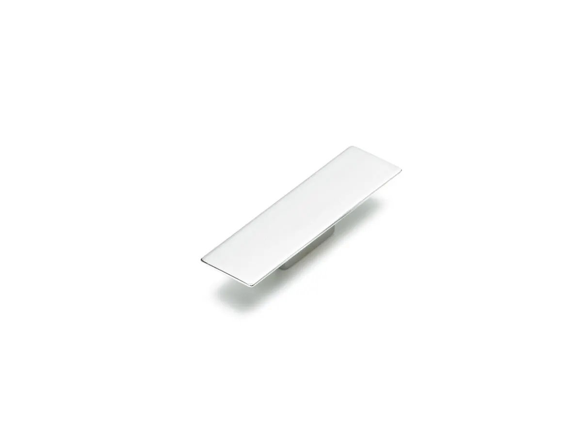 polished chrome cabinet pull