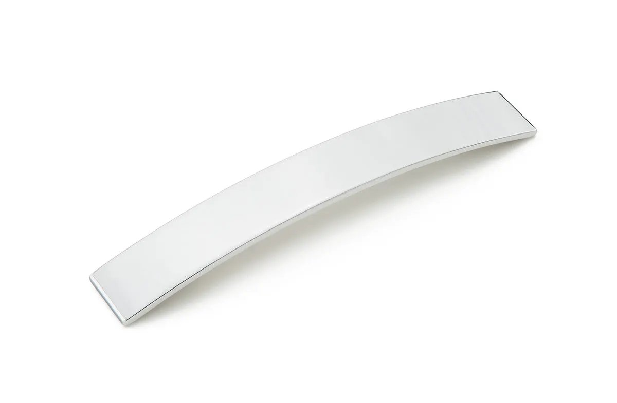 polished chrome cabinet pull