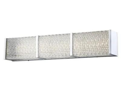 polished chrome flushmount sconce