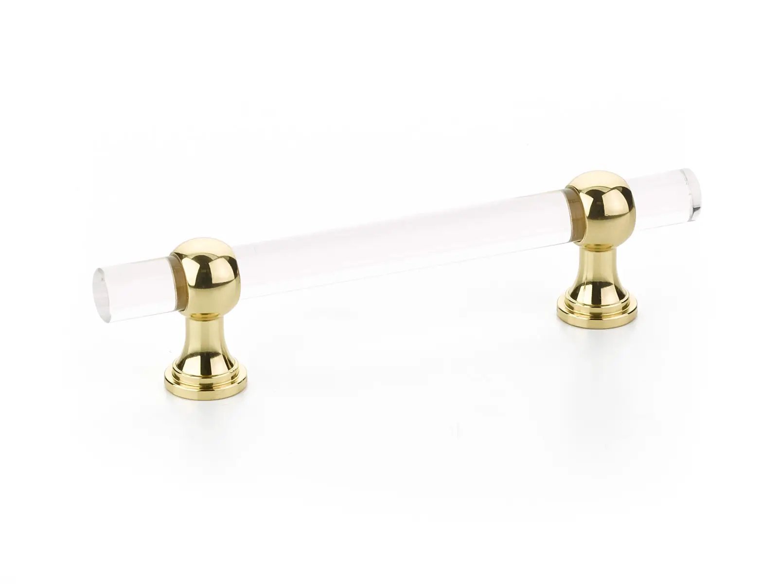 polished chrome cabinet pull