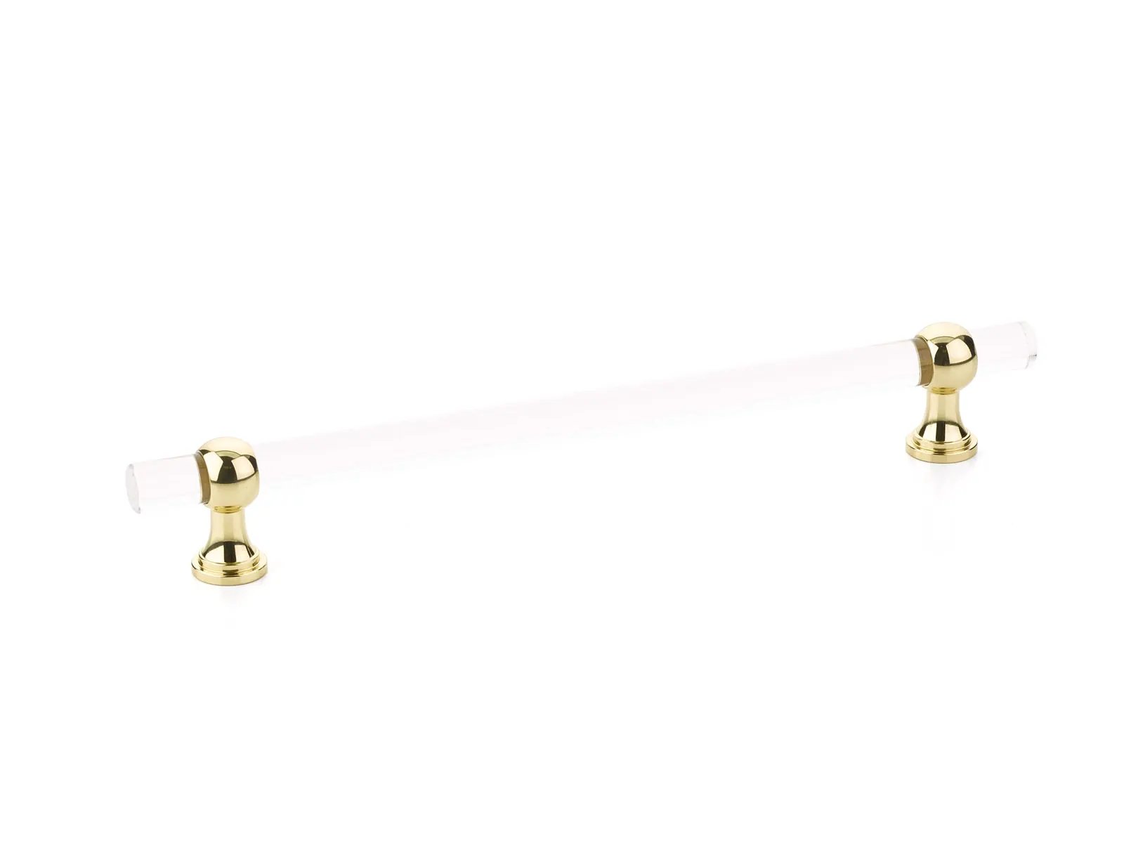 polished brass cabinet pull
