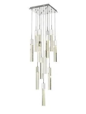 chrome flushmount pendant