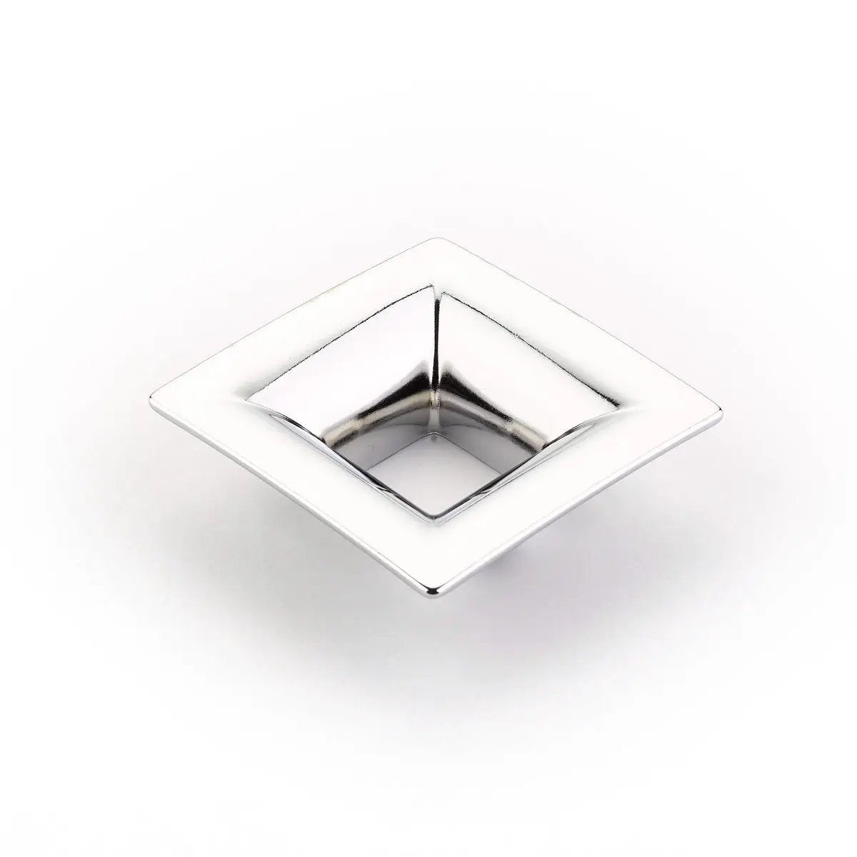 polished chrome cabinet pull