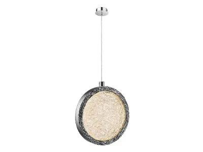 polished nickel pendant